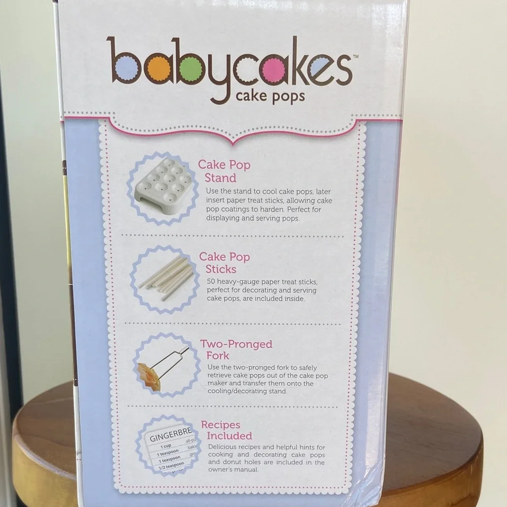 NIB Babycakes Cake Pop Maker - Picture 2 of 9
